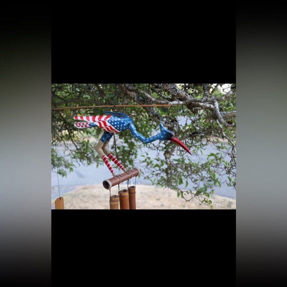 Bamboo wind chime - Picture 1 of 2